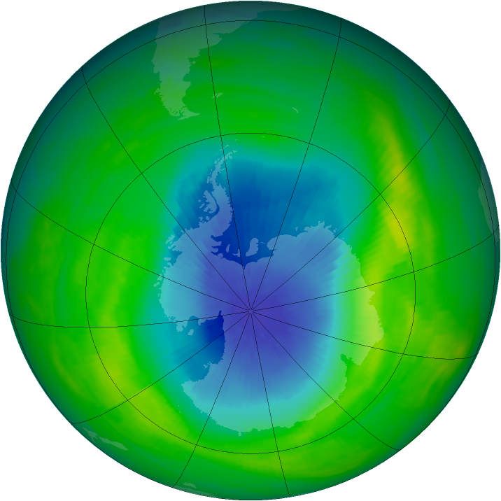 Ozone Map 1982-11-02